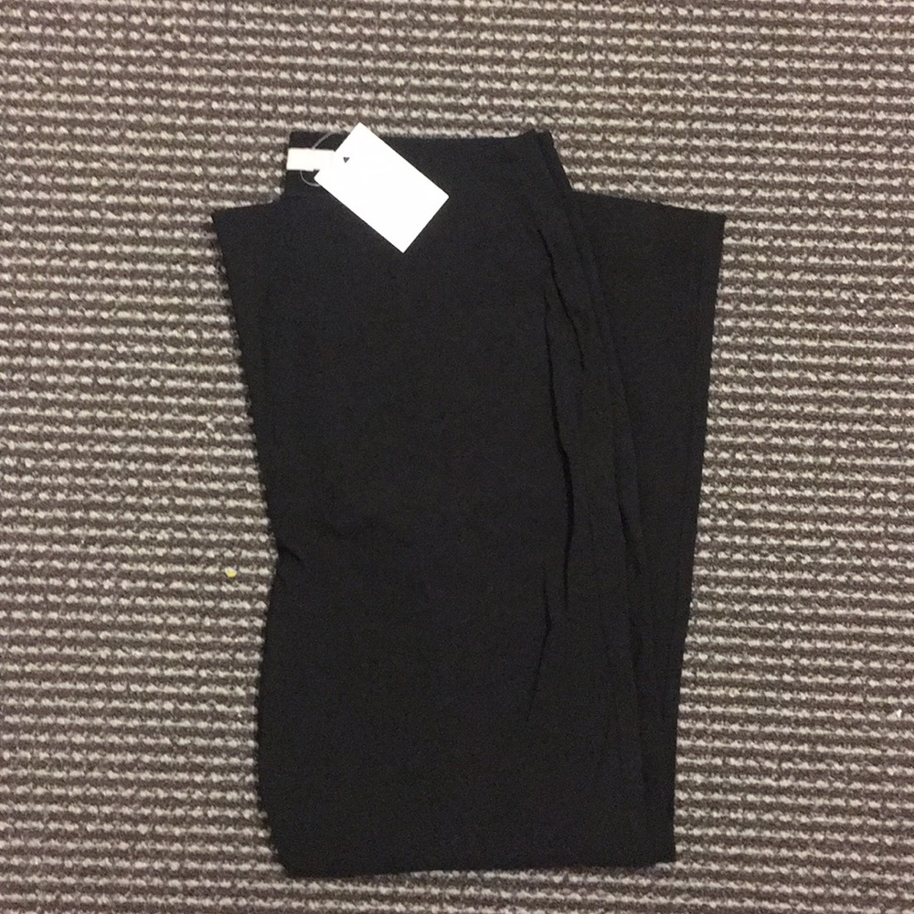 NWT ASOS Black Plus Cropped Pants